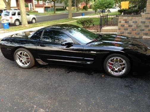 Black 2003 Chevrolet Corvette Z06